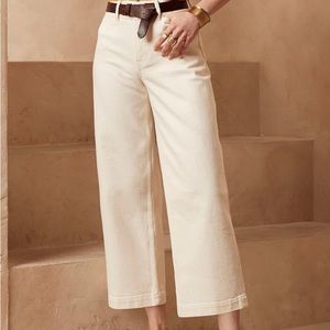 Banana Republic wide leg jeans